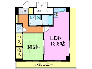 ブルームライフ兵庫の物件間取画像